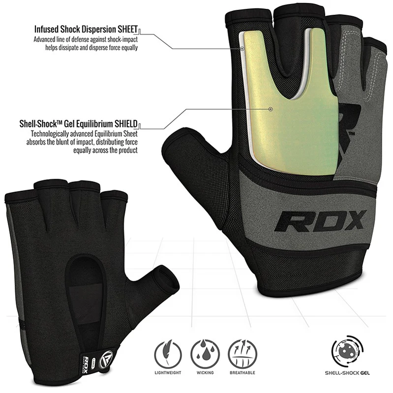 RDX X6 Gel Padded Boxing Inner Gloves - Image 23