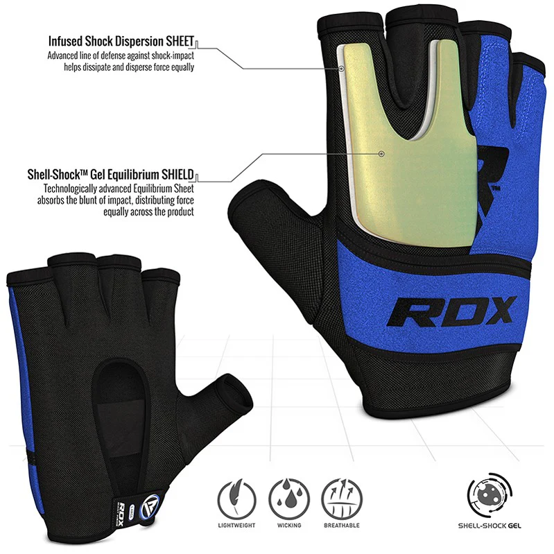 RDX X6 Gel Padded Boxing Inner Gloves - Image 9