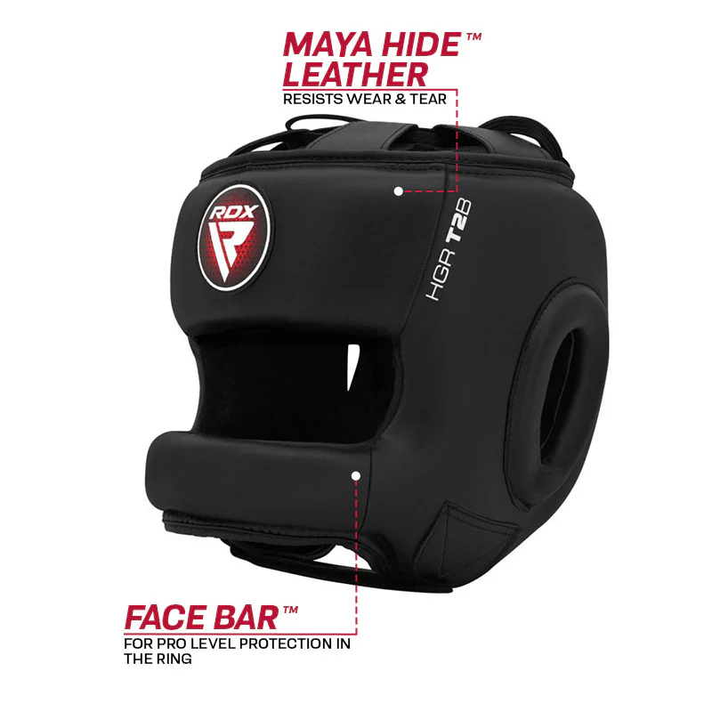 RDX T2 Head Guard with Nose Protection Bar - Image 5