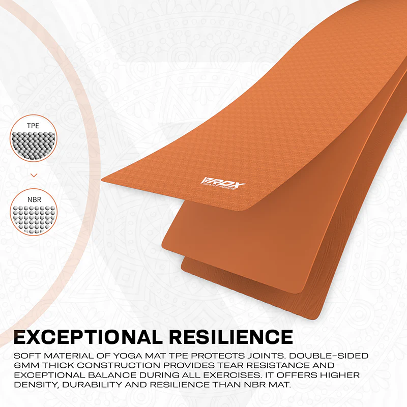RDX YM 6mm TPE Yoga Mat - Image 10