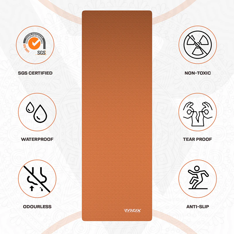 RDX YM 6mm TPE Yoga Mat - Image 11