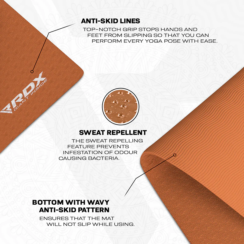 RDX YM 6mm TPE Yoga Mat - Image 13
