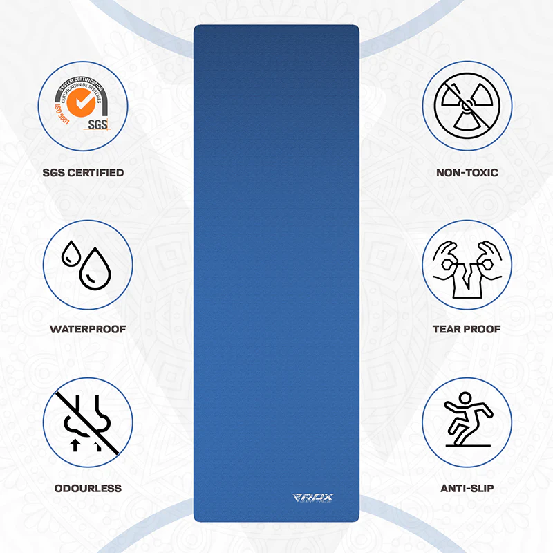 RDX YM 6mm TPE Yoga Mat - Image 18