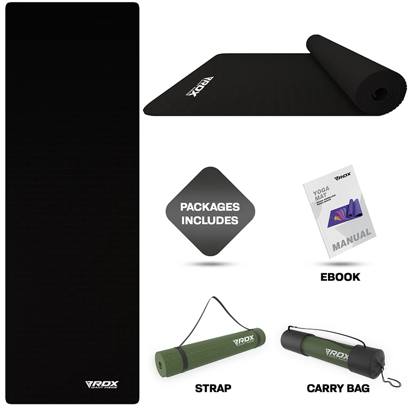 RDX YM 6mm TPE Yoga Mat - Image 2