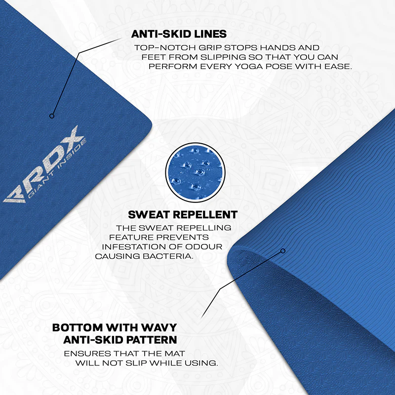 RDX YM 6mm TPE Yoga Mat - Image 20