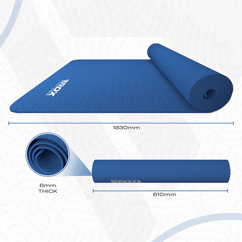 RDX YM 6mm TPE Yoga Mat - Image 22