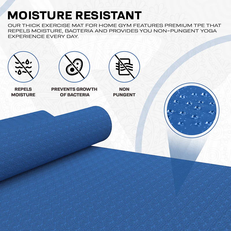 RDX YM 6mm TPE Yoga Mat - Image 23
