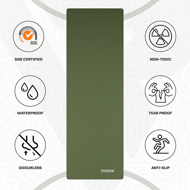 RDX YM 6mm TPE Yoga Mat - Image 25