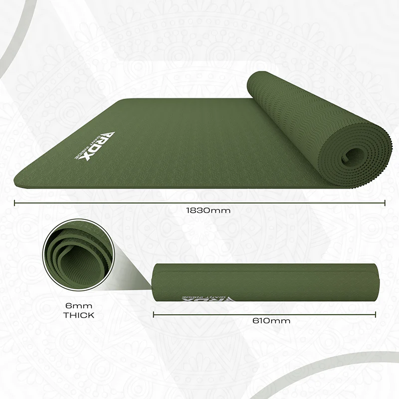 RDX YM 6mm TPE Yoga Mat - Image 29