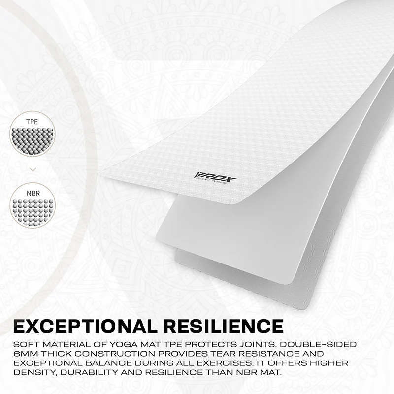 RDX YM 6mm TPE Yoga Mat - Image 33