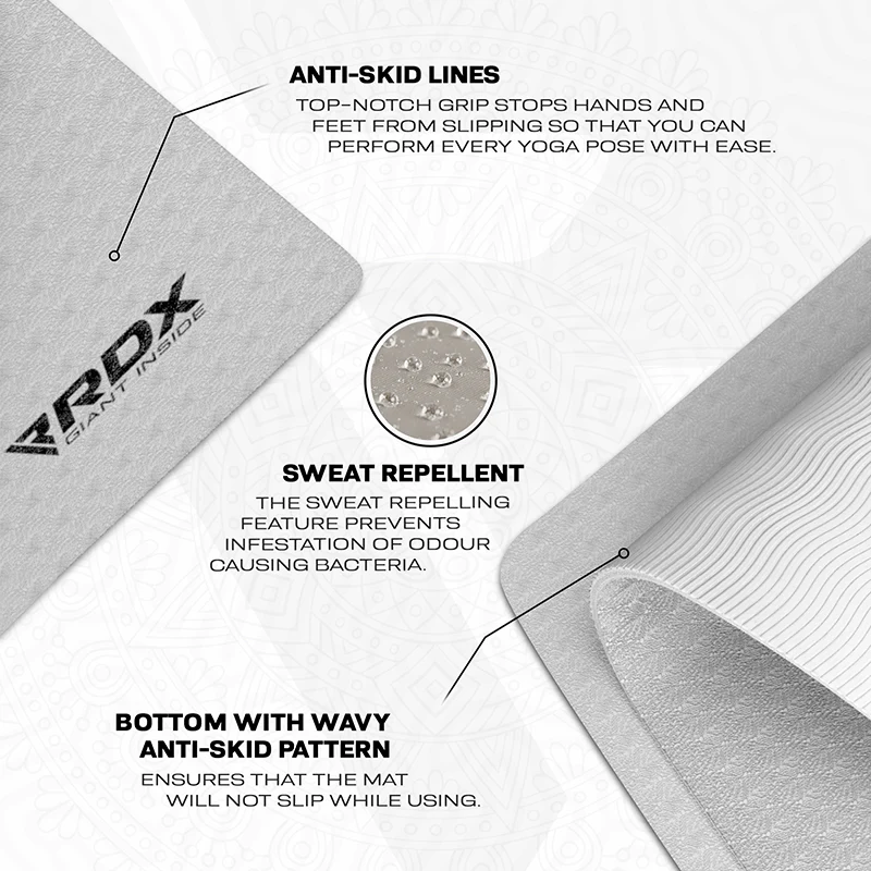 RDX YM 6mm TPE Yoga Mat - Image 36