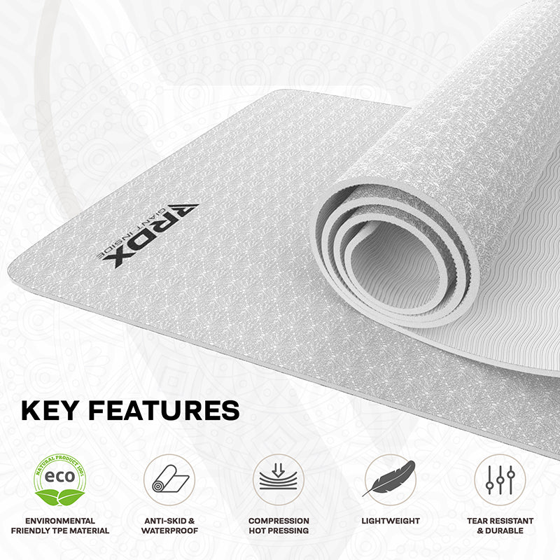 RDX YM 6mm TPE Yoga Mat - Image 37