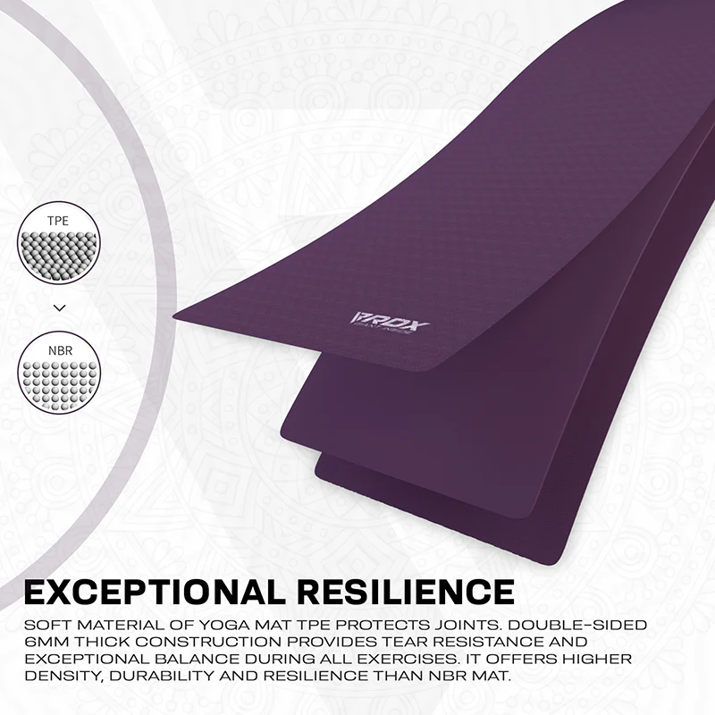 RDX YM 6mm TPE Yoga Mat - Image 51