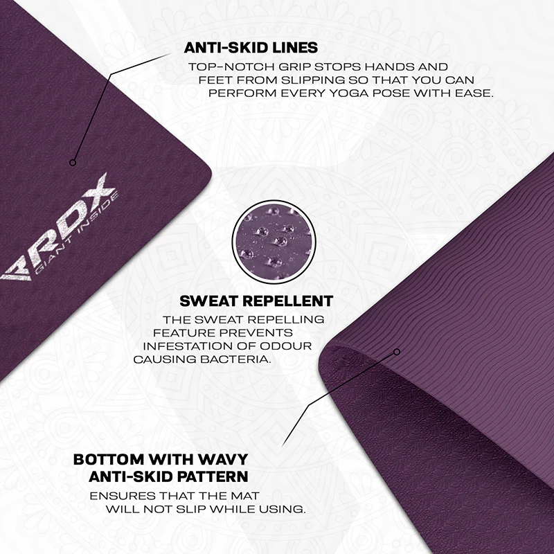 RDX YM 6mm TPE Yoga Mat - Image 54