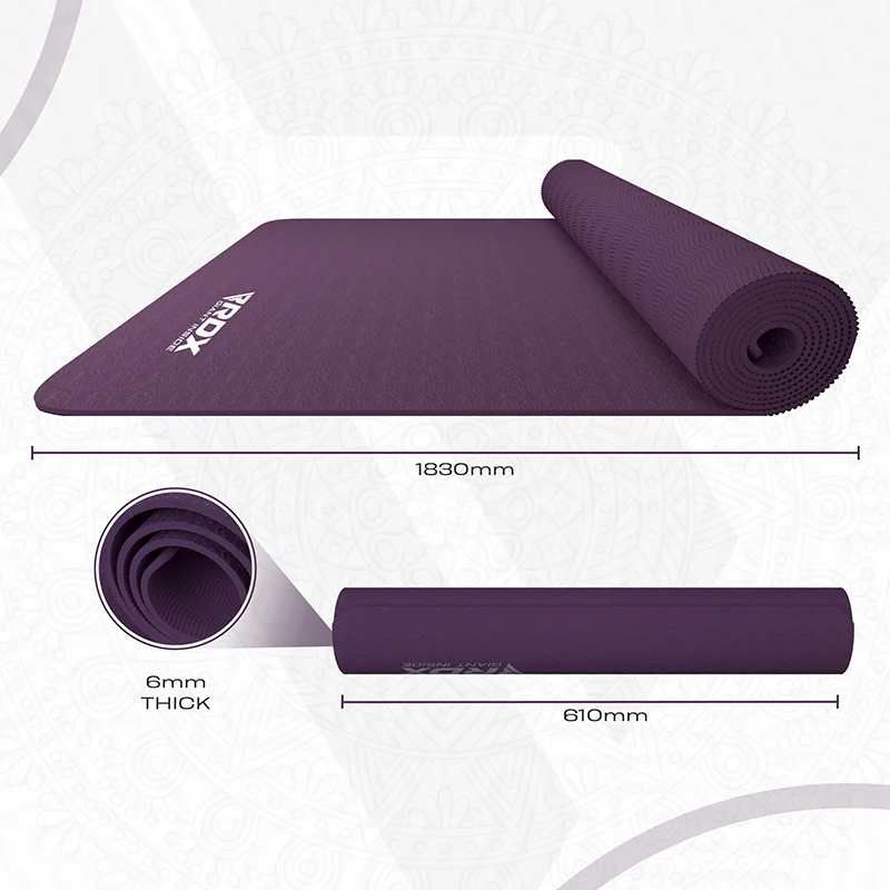 RDX YM 6mm TPE Yoga Mat - Image 56