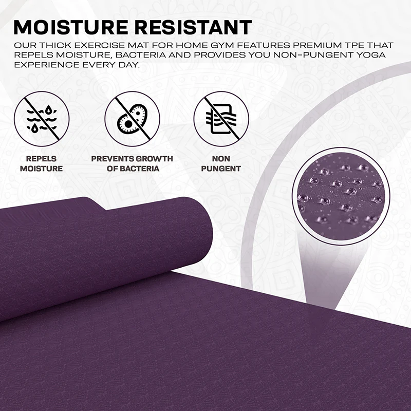 RDX YM 6mm TPE Yoga Mat - Image 57