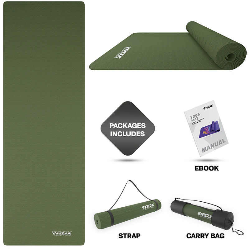 RDX YM 6mm TPE Yoga Mat - Image 6