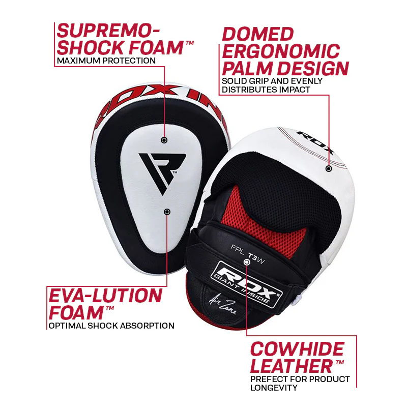 RDX T3 Leather Boxing Pads - Image 3