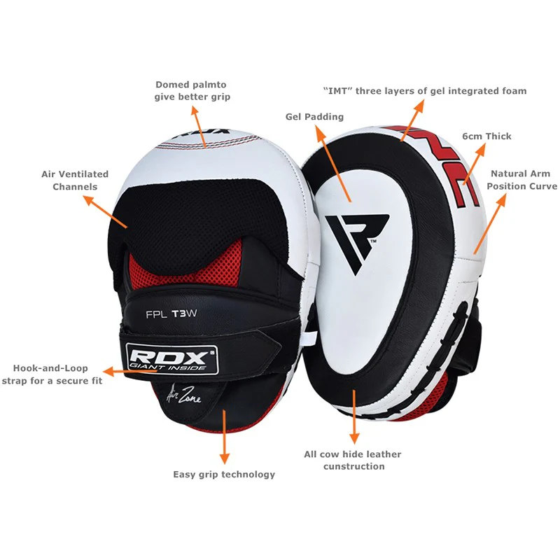 RDX T3 Leather Boxing Pads - Image 4