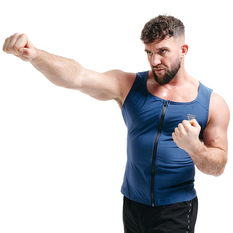 RDX Zippered Men Sweat Vest - Image 13