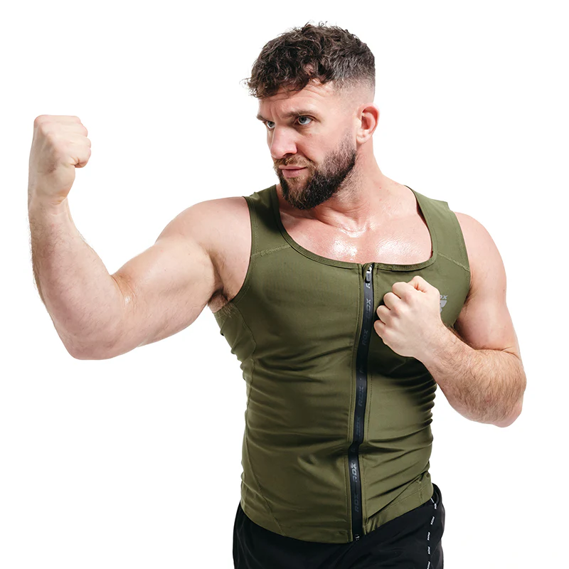 RDX Zippered Men Sweat Vest - Image 18