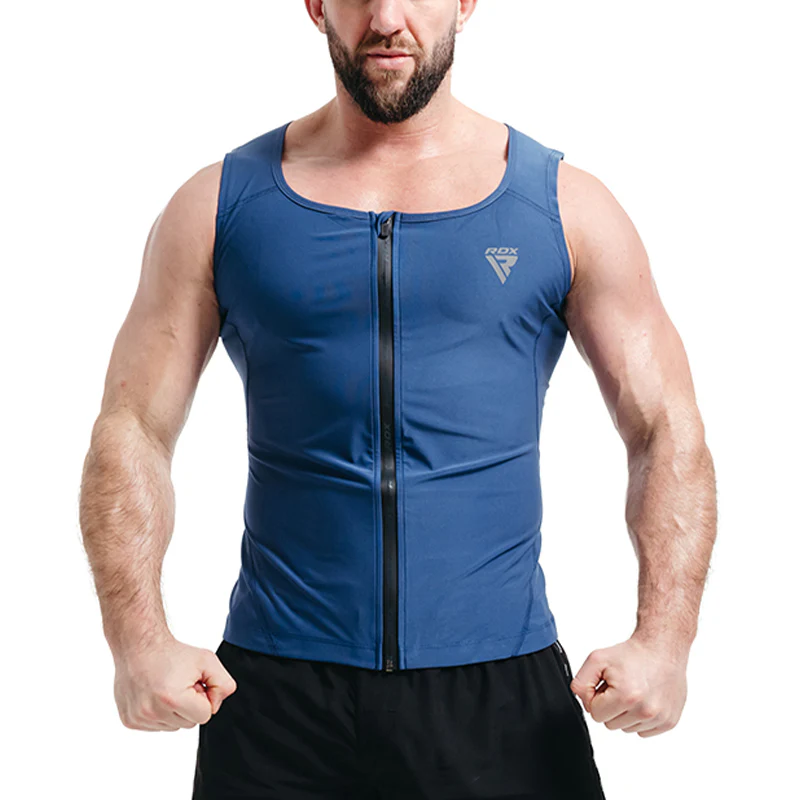 RDX Zippered Men Sweat Vest - Image 3