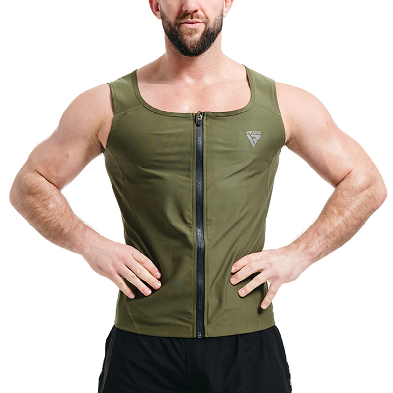 RDX Zippered Men Sweat Vest - Image 4