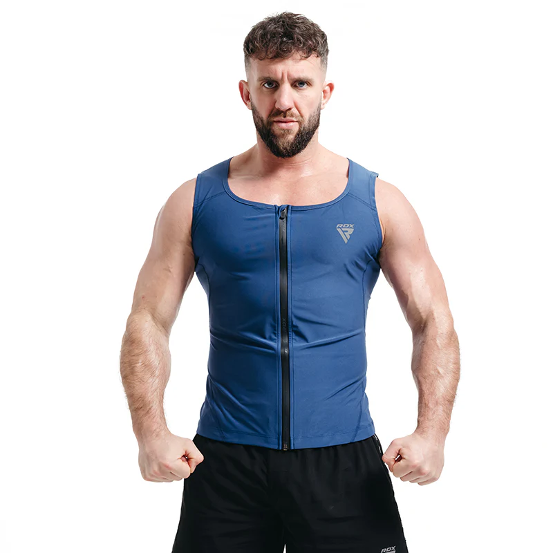 RDX Zippered Men Sweat Vest - Image 5