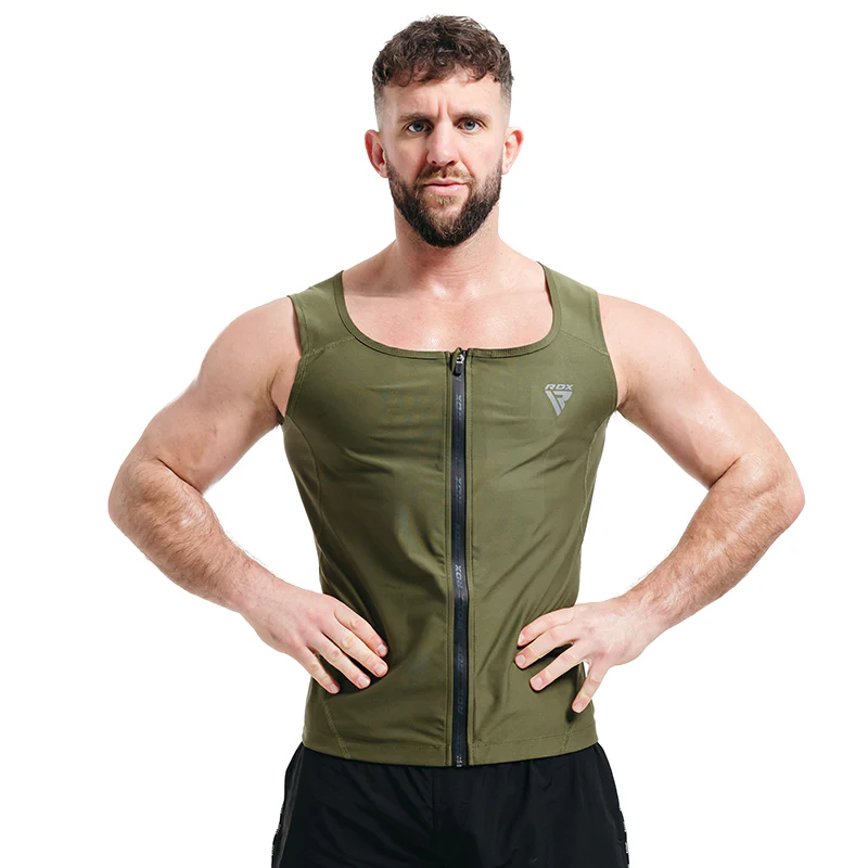RDX Zippered Men Sweat Vest - Image 7